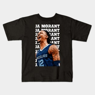 Ja Morant Basketball Kids T-Shirt